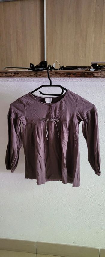 T-shirt ML Cyrillus 7 ans