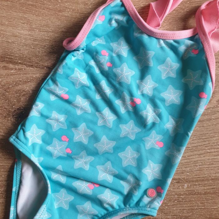👙 Maillot de bain 1 pièce 9 mois Obaïbi #emyfleury_maillotdebainfille - photo numéro 2