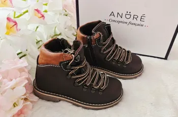 Bottes Bottines cuir Zip André T24