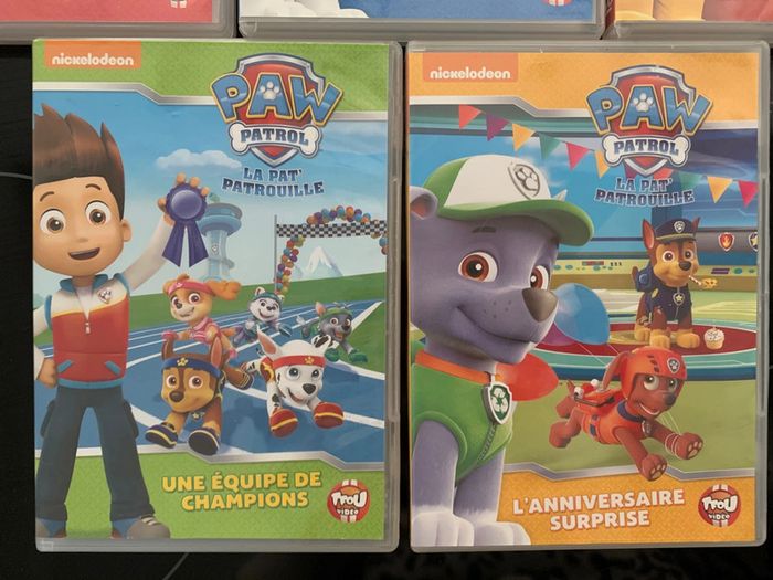 Lot de 5 DVD Pat Patrouille TBE - photo numéro 2