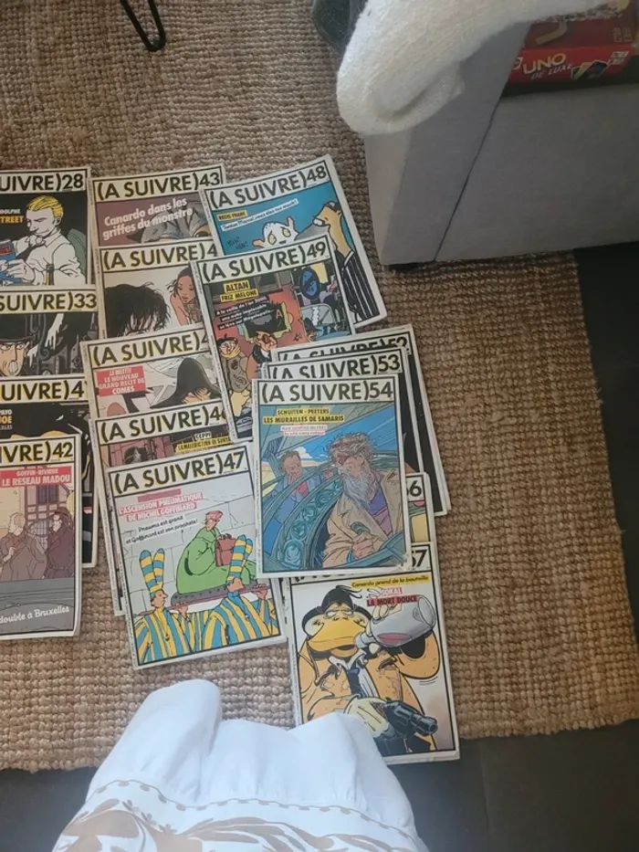 Lot de 39 numéros du magazine culte (À Suivre)De la fin des années 70 à 1983 - photo numéro 11