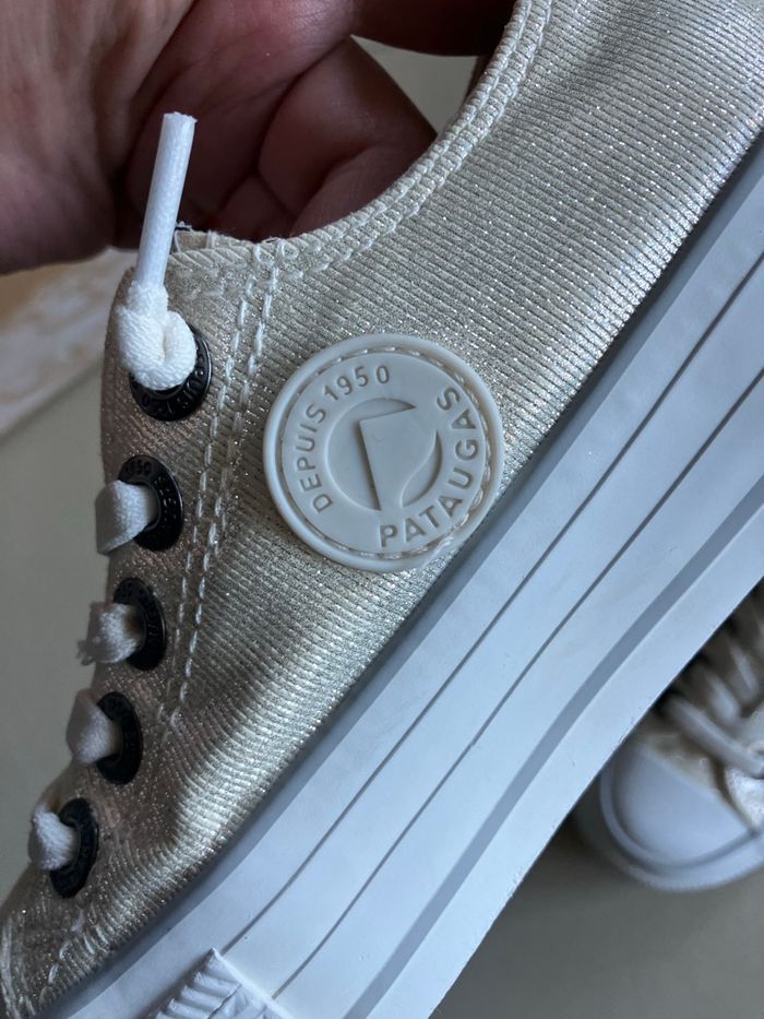 Basket à enfiler brillante fille taille 30 Pataugas - photo numéro 8