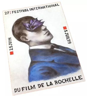 Carte postale publicitaire 27ème Festival International du Film de La Rochelle 1999