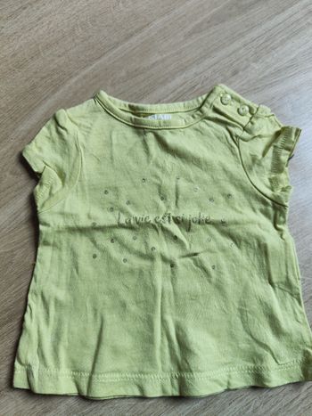 Tee shirt kiabi 1mois