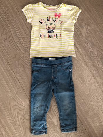 Ensemble 18 mois - 80 cm