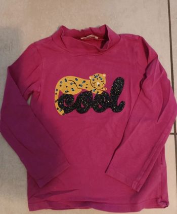 Joli t-shirt Col roulé 5 ans du pareil au même