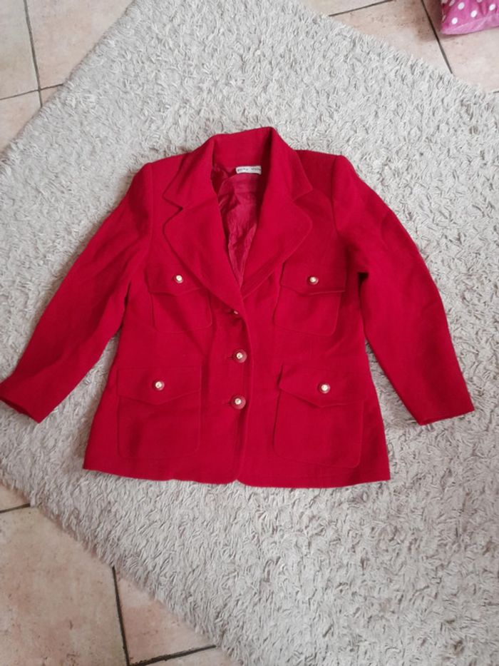 🏘Veste souple polyamide viscose T40 Jicky Cole Paris