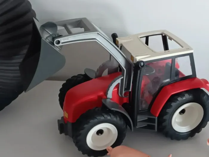 Tracteur avec fermier et cochons playmobil - photo numéro 6