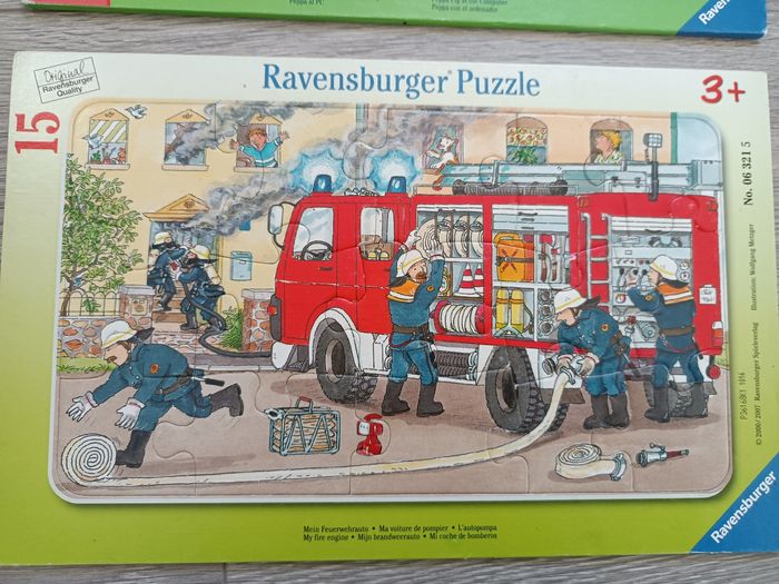 Lot de 2 puzzles ravensburger 3+ - photo numéro 2