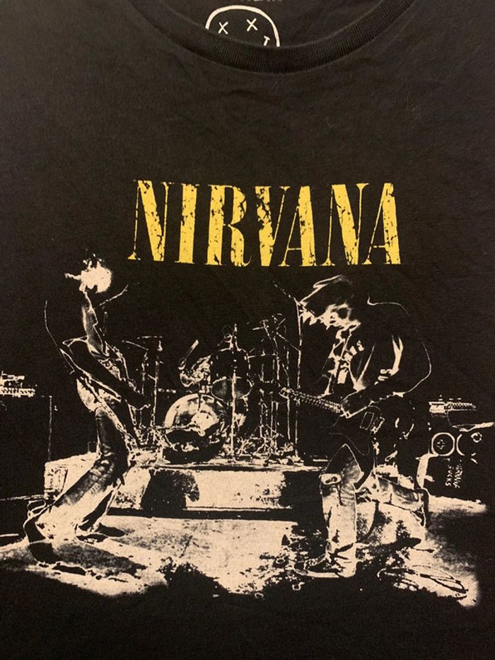 T-shirt homme nirvana - photo numéro 2
