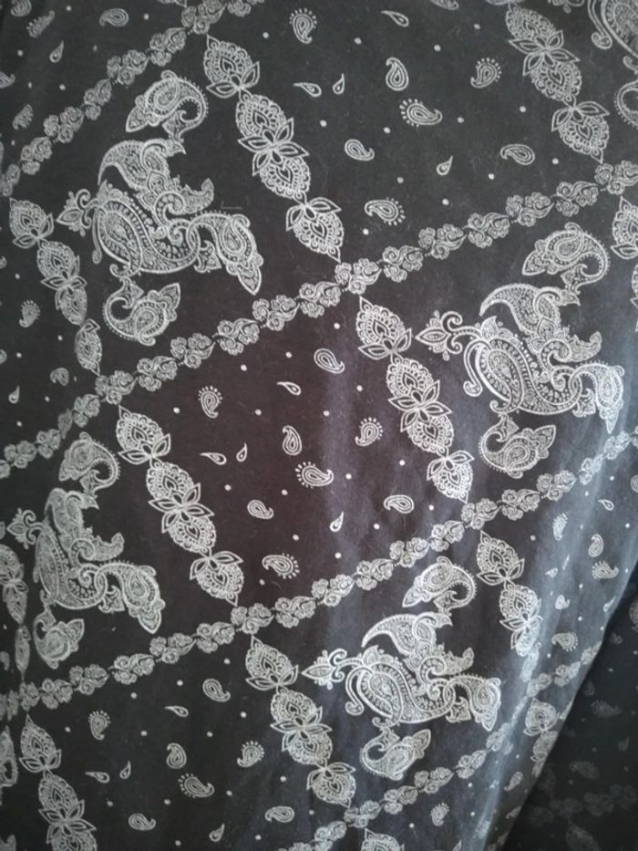 Gilet épais noir à motif - photo numéro 3