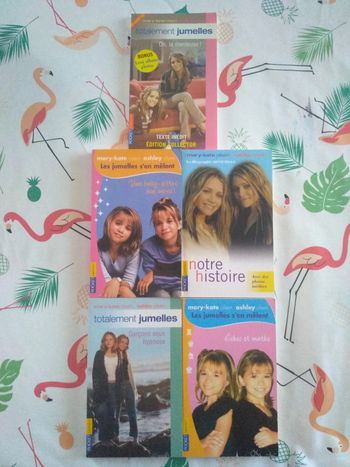 Lot livres jumelles Mary-Kate et Ashley Olsen