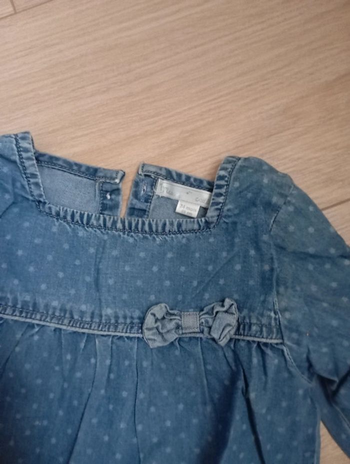 Blouse jeans - photo numéro 2