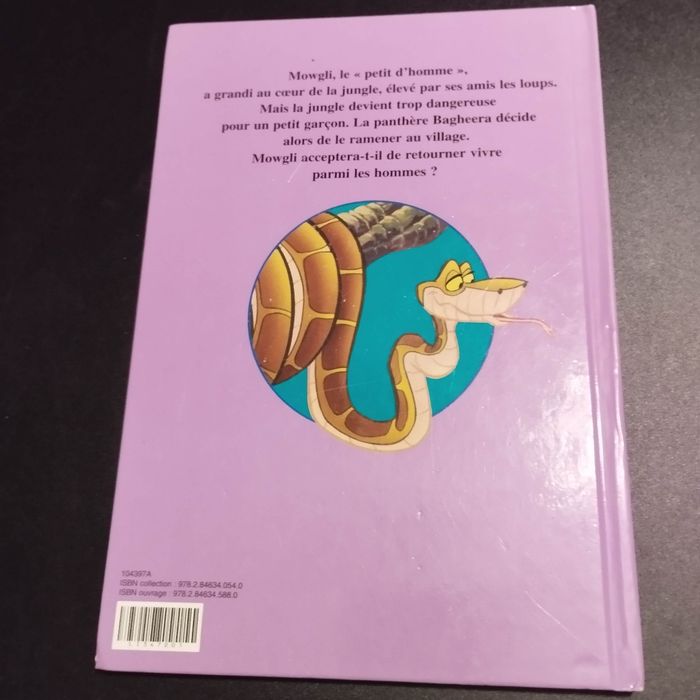 Livre enfant Disney Club du livre le livre de la jungle - photo numéro 2