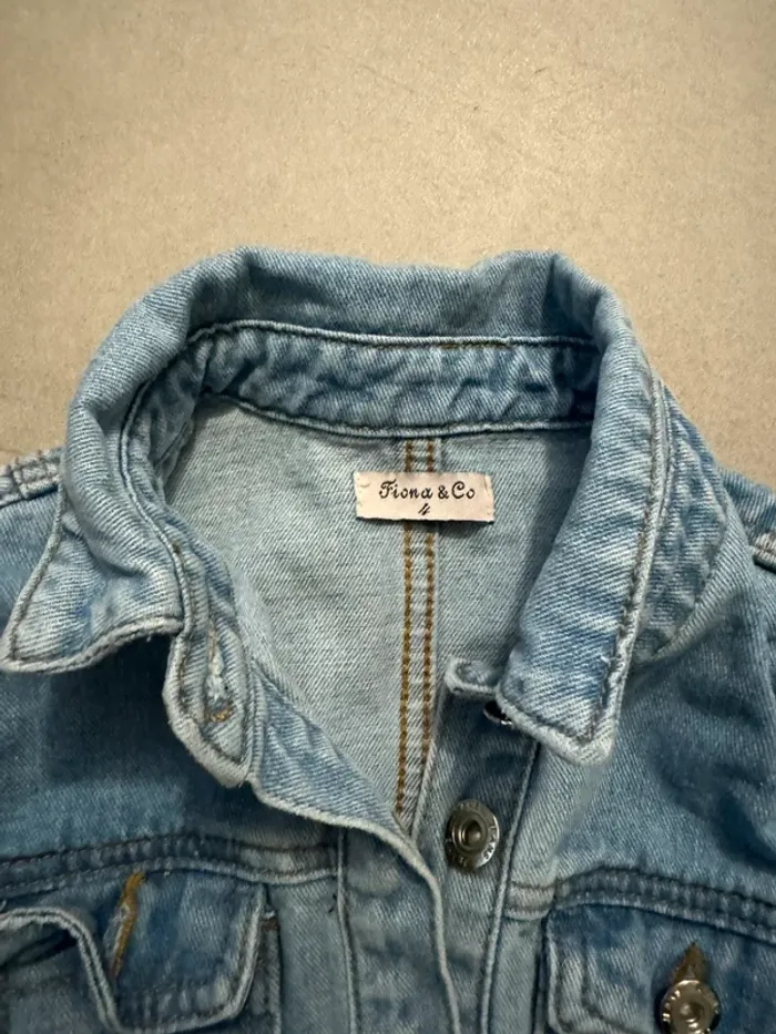 Robe jean 4 ans - photo numéro 2