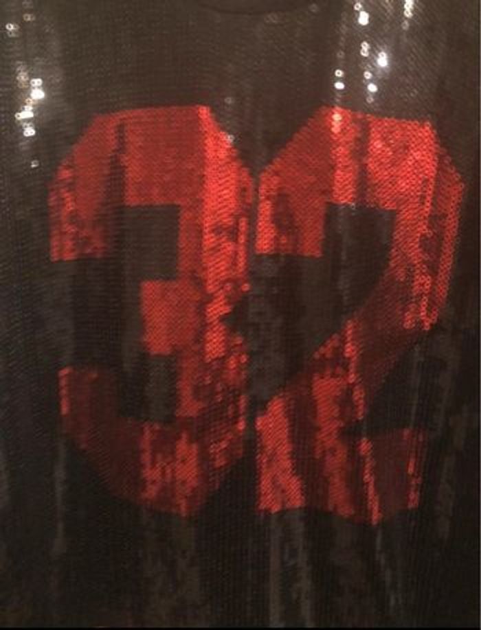Débardeur à sequins »Undiz »noir et rouge - photo numéro 2