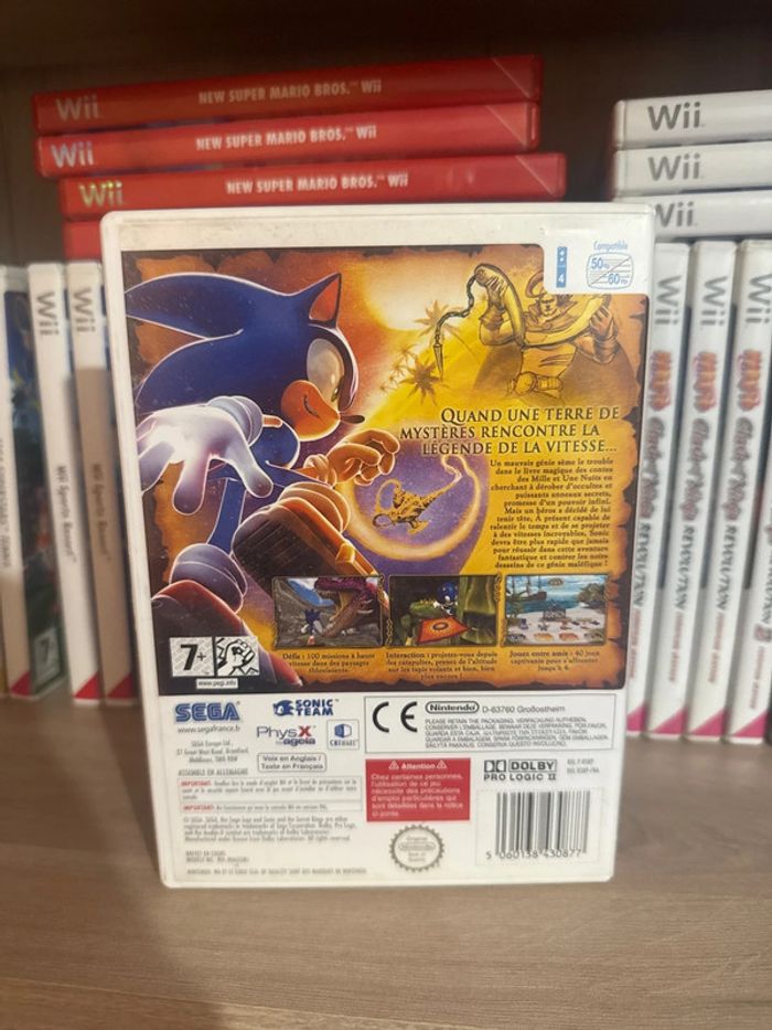 Sonic and the secret rings jeu Wii - photo numéro 3