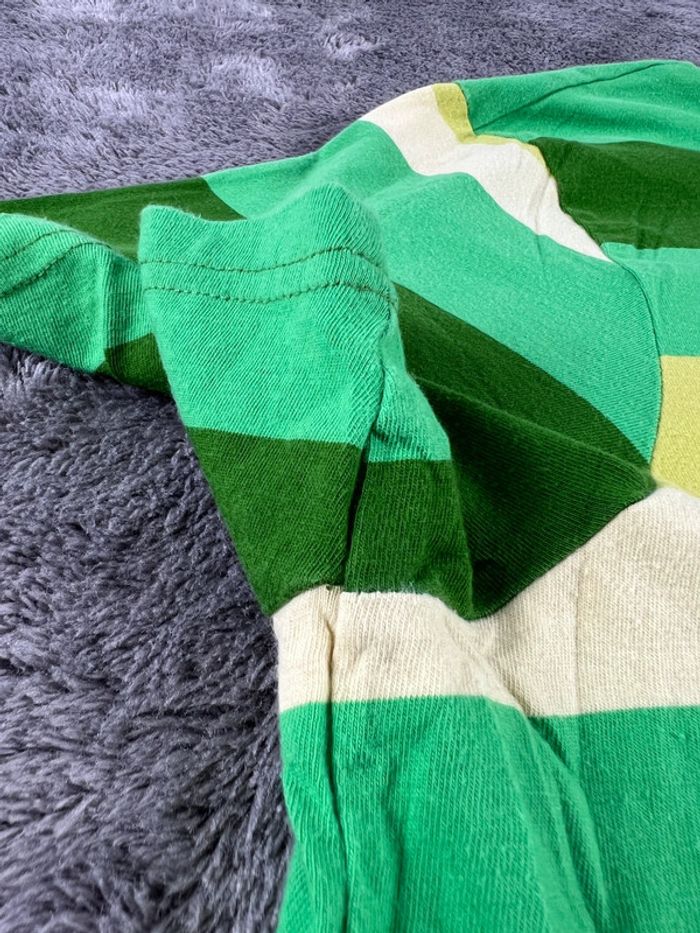 Polo rayé Puma vert et jaune – Taille XXL - photo numéro 11