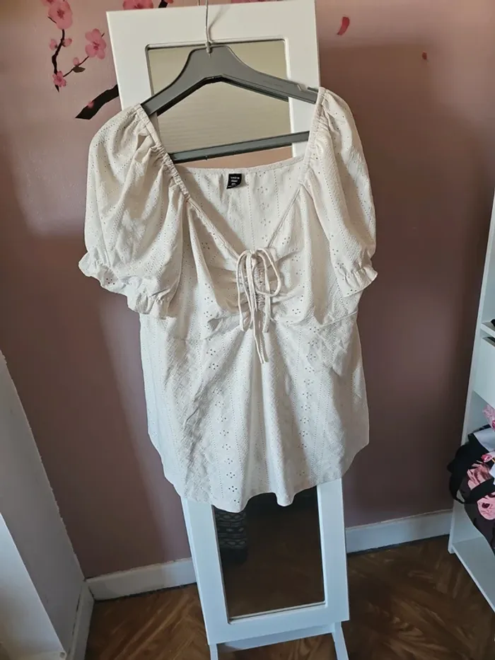 Maillot mc blanc curve t48