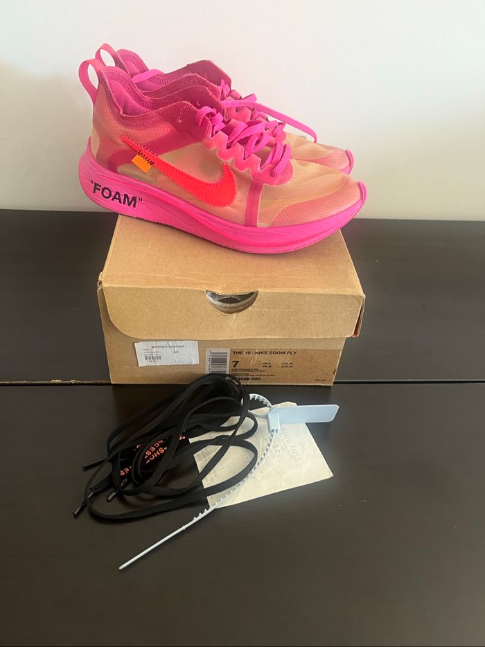 Nike Zoom Fly Off-White Tulip Pink