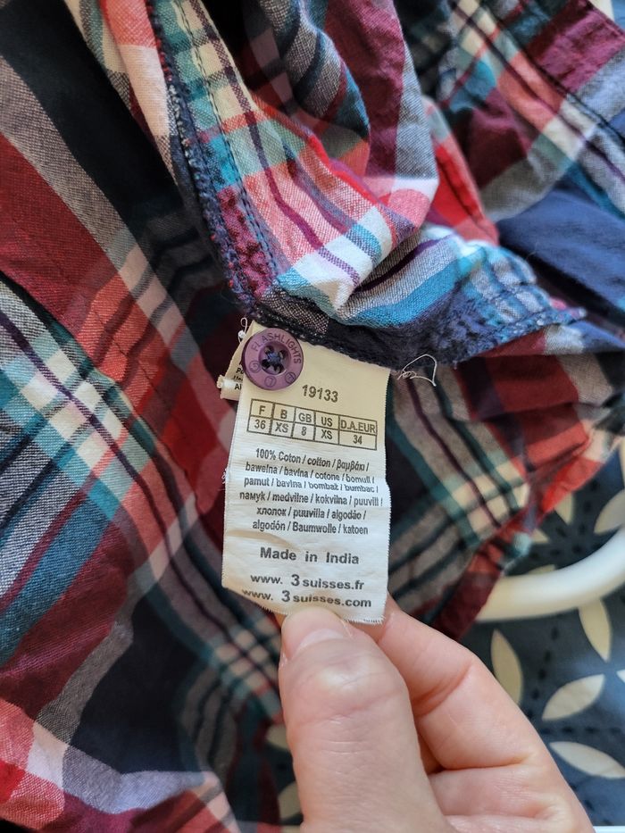 Chemise à carreaux - photo numéro 9