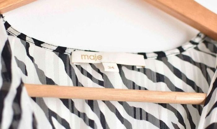 Robe Maje en taille 34 - Très bon état - photo numéro 6
