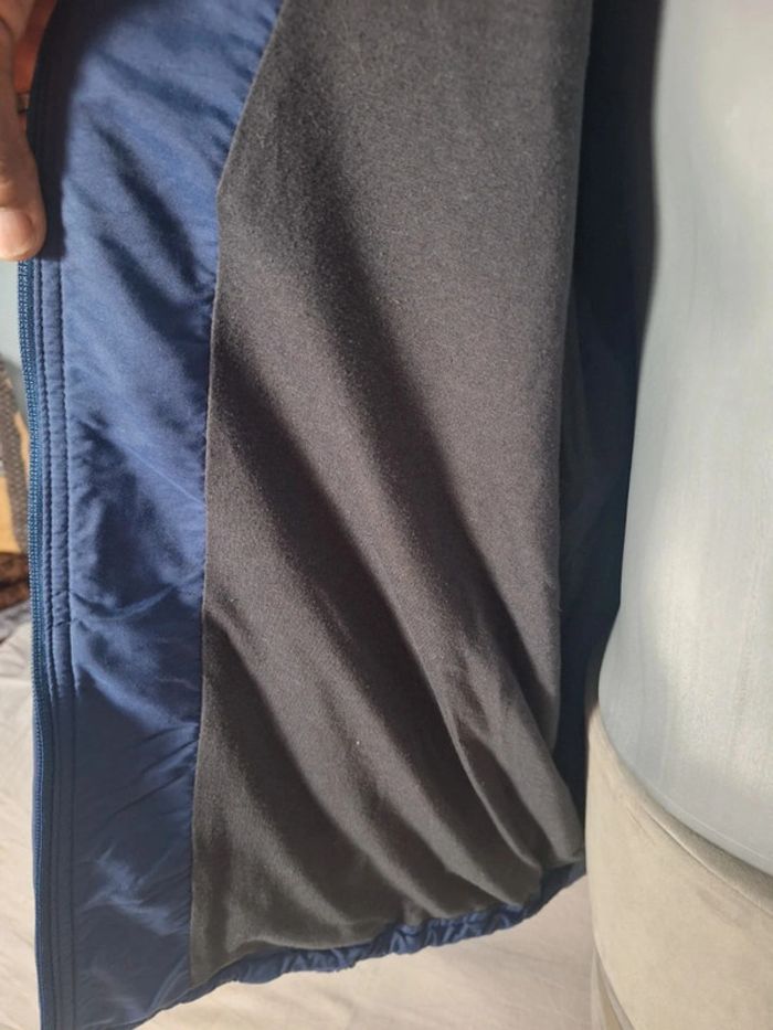 Veste Nike Team vintage XL bleu marine logo bouclier brodé zippée (546) - photo numéro 6