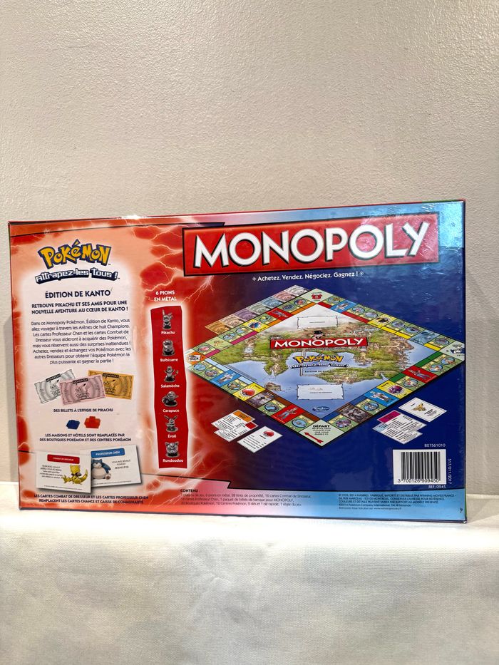 Monopoly Pokémon Attrapez-les tous + 8 ans - photo numéro 4