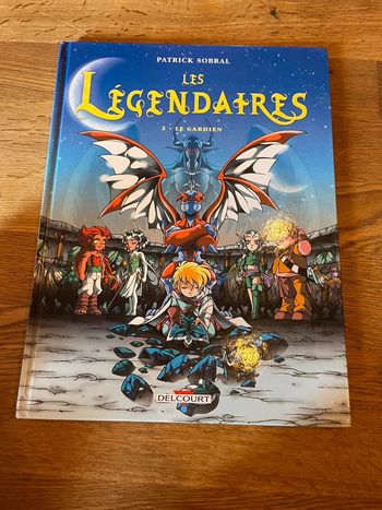 Livre BD Bande dessinée Les légendaires 2- Le gardien