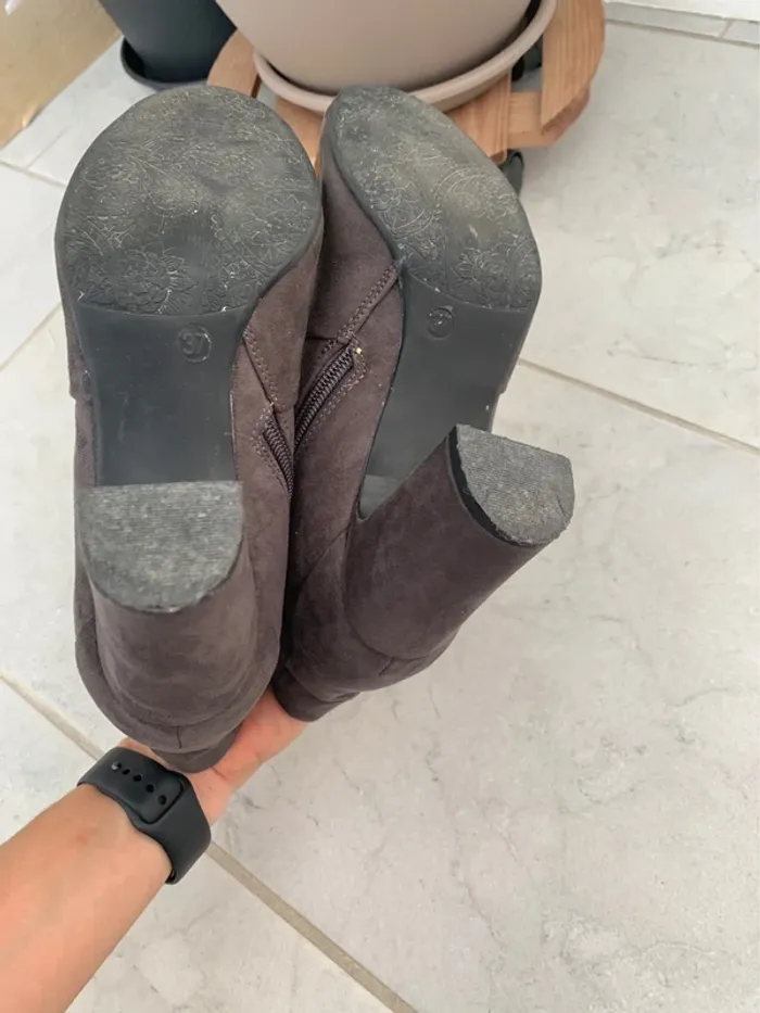 Bottines daim - photo numéro 4