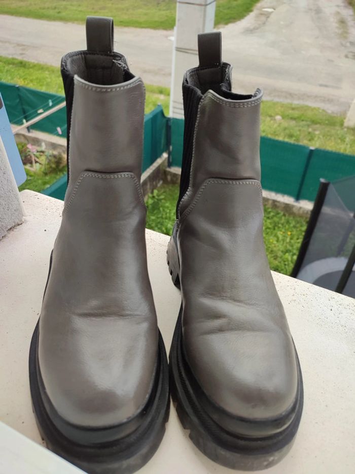 Bottines mi haute Pimkie à plateforme - photo numéro 3