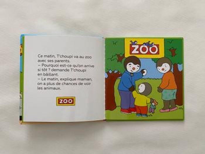 Livre T'choupi va au zoo Nathan - photo numéro 2