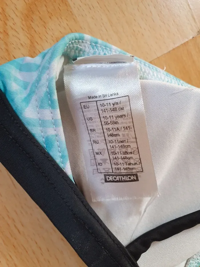 Brassière haut de maillot de bain decathlon - photo numéro 3