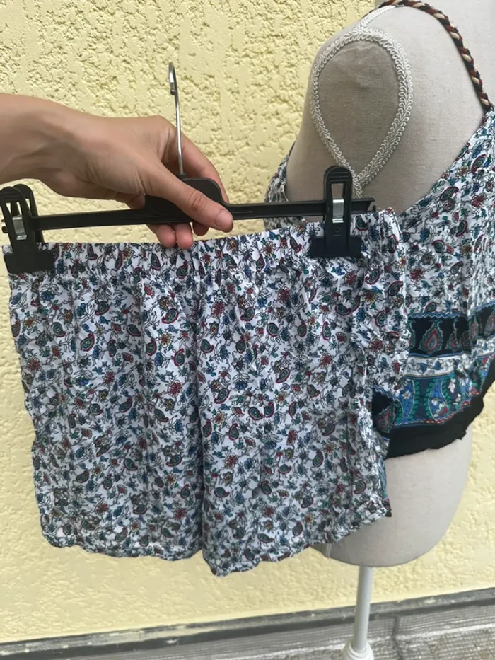 Ensemble bohème été - Top + Short assorti 🌸 - photo numéro 8
