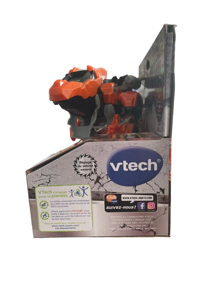 Switch And Go Dinos Fire Furex, le Super T-Rex 2 en 1 Vtech neuf - photo numéro 4