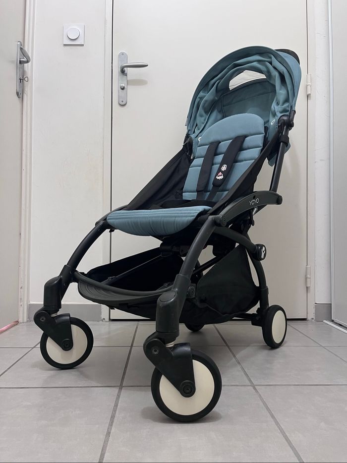 Poussette YOYO avec packs 0+ et 6+ Aqua - photo numéro 5