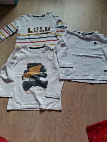 Tee-shirt manches longues 18 mois