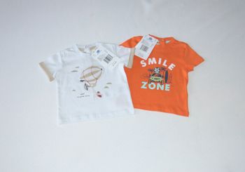 LOT TEE-SHIRT CHICCO NEUFS