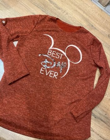 Pull disney marron taille 38