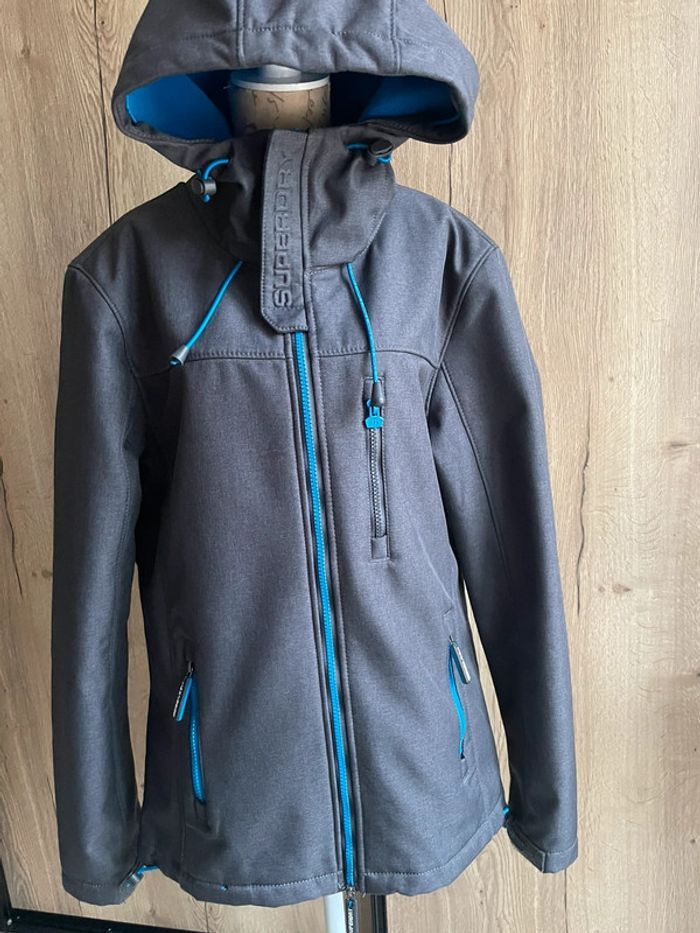 Veste grise Superdry