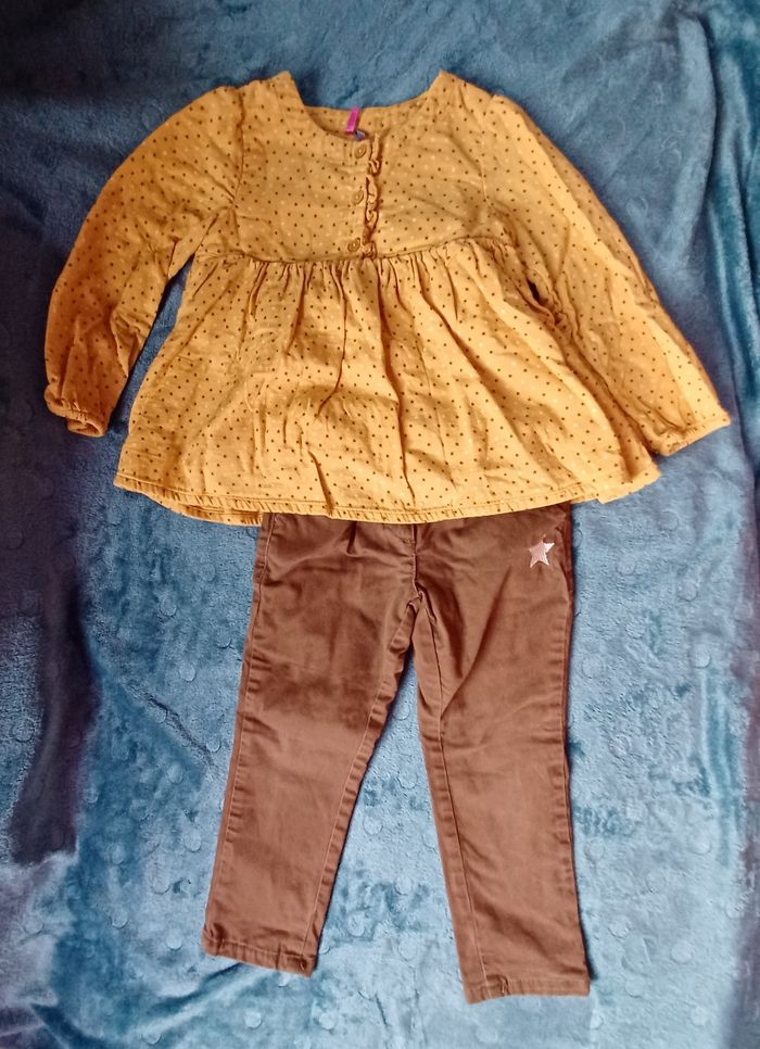 Ensemble tunique pantalon