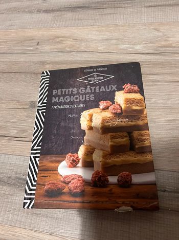 Livre de recettes petits gâteaux magiques