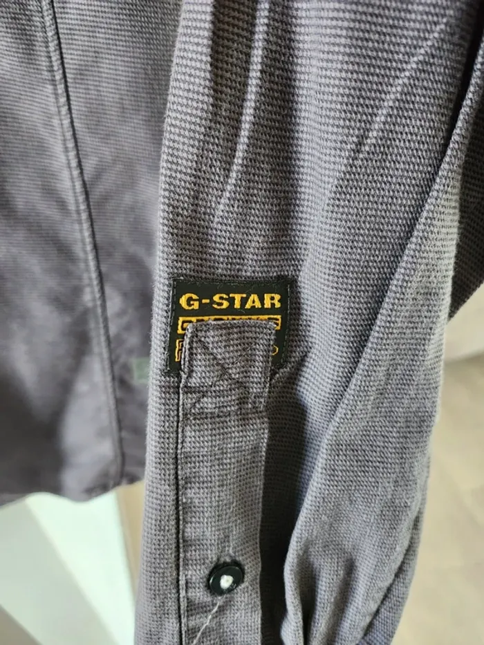 Chemise manches longues G Star en bon état taille S - photo numéro 4