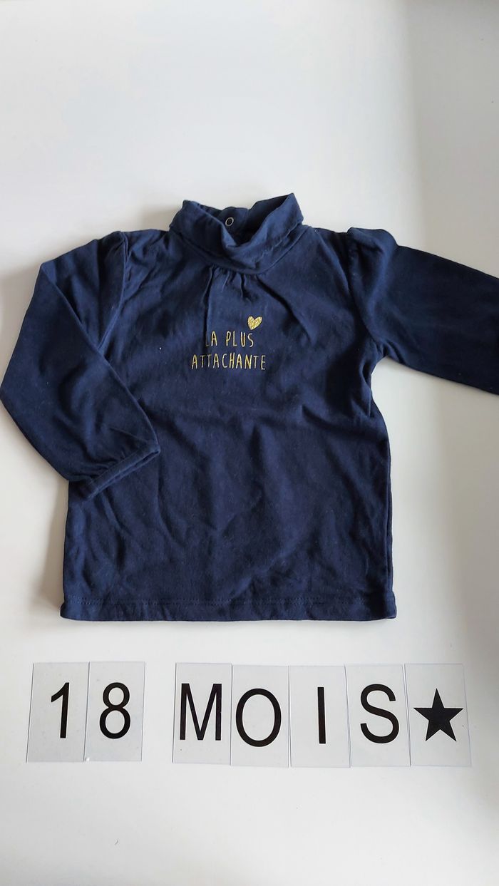 Sous pull GEMO 18 mois