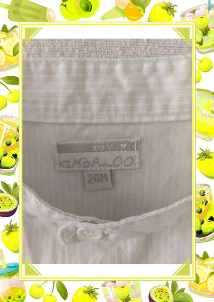 Chemise manches courtes kimbaloo - photo numéro 4