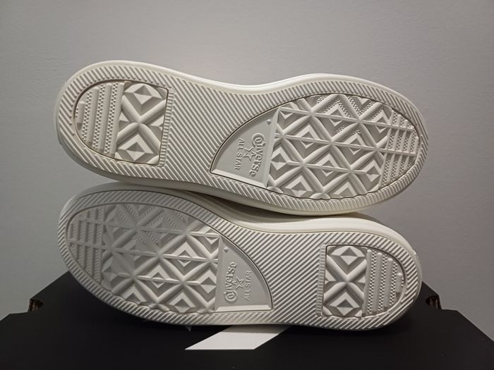 Basket converse neuve toile montante compensée pointure 40 rose - photo numéro 8