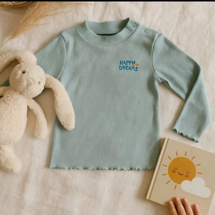Tee-shirt manches longues Happy Dreams Douceur & confort – 12 mois