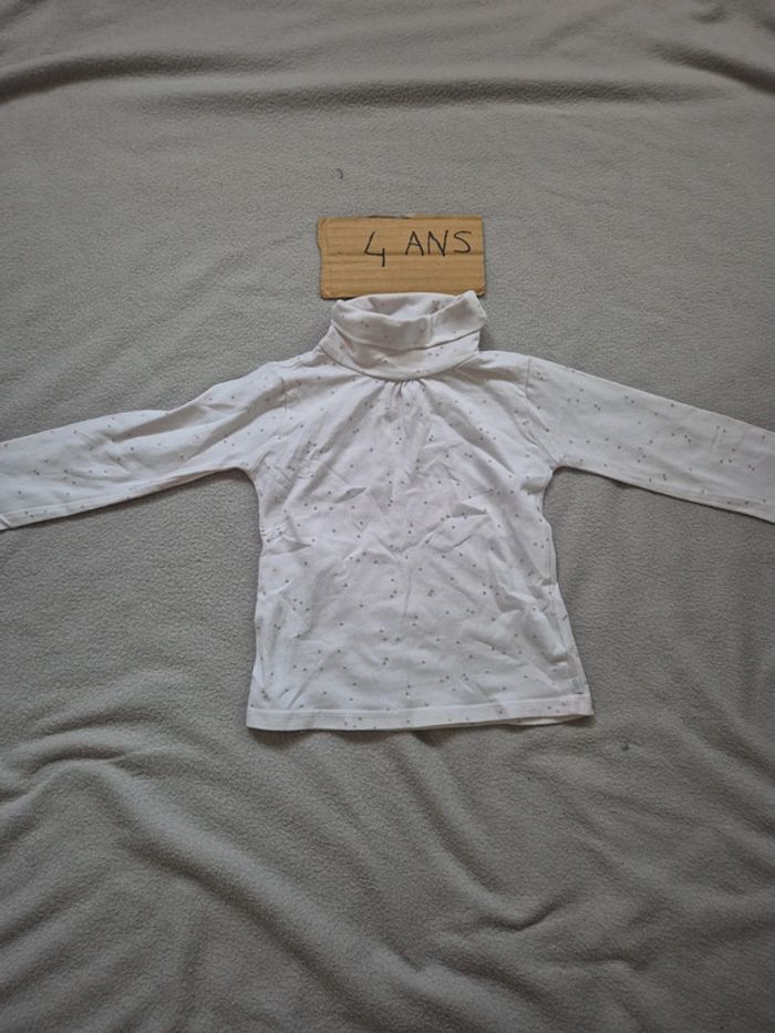 Sous pull fille 4 ans okaidi