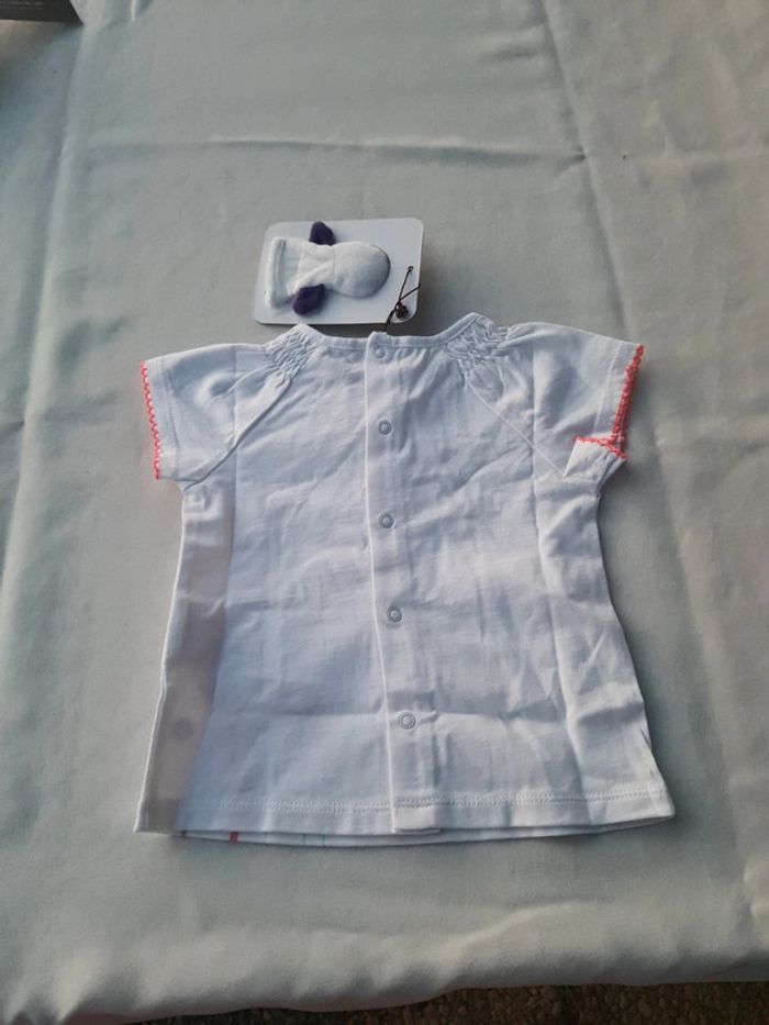 Tee-shirt Sergent Major taille 9 mois et marionnette à doigt neuf avec étiquettes - photo numéro 4