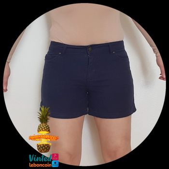 Short Bleu marine